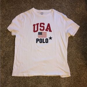 Large Ralph Lauren USA T Shirt